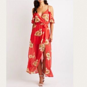 ✨Floral Wrap Maxi Dress! 🌸